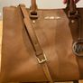 Michael Kors large tan leather bag Image 6