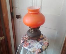 lovely oil lamp style light