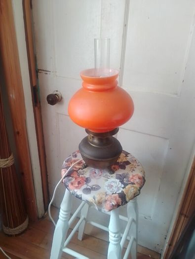 lovely oil lamp style light