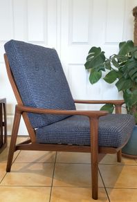 Mid Century Vintage Guy Rogers "New Yorker" Armchair