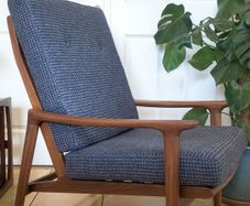 Mid Century Vintage Guy Rogers "New Yorker" Armchair