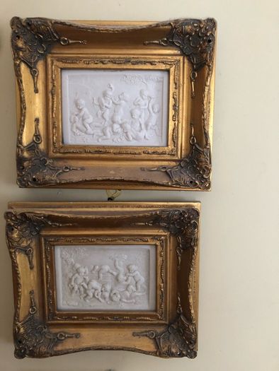 antique style artwork 2 piece