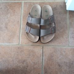 Birkenstock Papillio Vegan Sandals (Taupe Colour) (5)