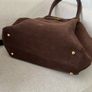 DeMellier New York Brown Mocha Suede Bag Image 3