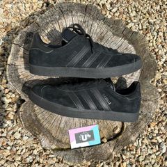 Adidas Gazelle Triple Black Suede Leather