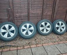 Skoda Superb Alloys with Tires 17" 5x112
