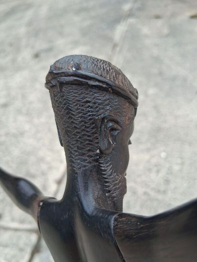 Mid Century Ebony African Corpus Christ