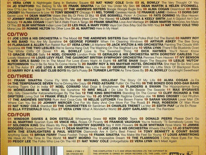 101 Golden Memories. 4 CD's. Free Postage!
