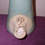 Irish Stoneware face vase Image 2