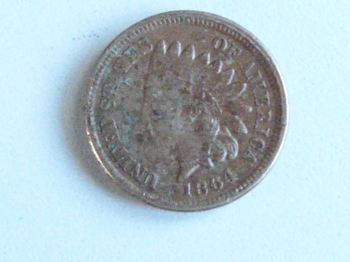 1864 Indian Head cent