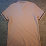 Fred Perry Men's Twin Tipped Polo Shirt Dusty Pink Rose Size L Image 4