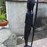African Statue Handmade  MakondeTanzania  Hand Carving Image 5
