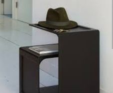Vitsoe dieter rams nesting tables black