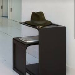 Vitsoe dieter rams nesting tables black