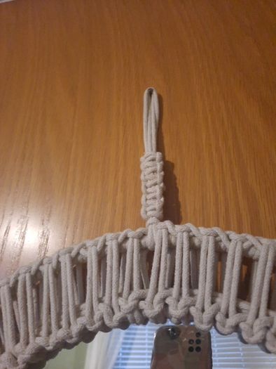 macrame mirror
