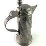 Rare antique Schott Niz wriggle work pewter carafe Image 4