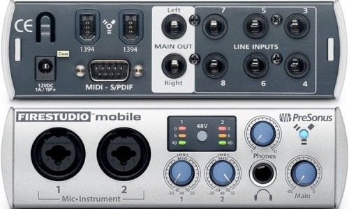 Presonus Firestudio Mobile Interface
