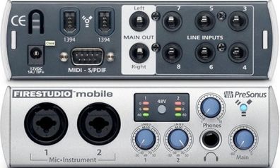 Presonus Firestudio Mobile Interface