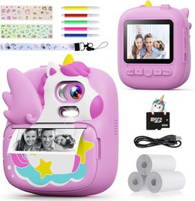 NEW SALE | Instant Camera for Kids with 32G SD Card & Print Photo Paper, 1080P HD Video Toddler Camera