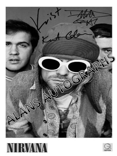 Nirvana Autographs
