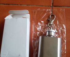 Brand new key chain flask