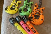 Inflatable Guitars and Microphones