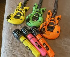 Inflatable Guitars and Microphones