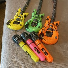 Inflatable Guitars and Microphones