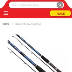 Diawa theory bass rod