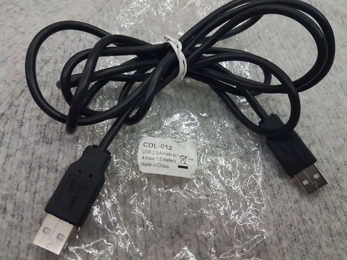 1.8m USB Cable A Male To A Male Shielded High Speed USB 2.0 Standard Male