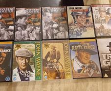 John Wayne Dvd Collection Bundle Classic Western Movies The Quiet Man Etc