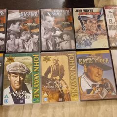 John Wayne Dvd Collection Bundle Classic Western Movies The Quiet Man Etc