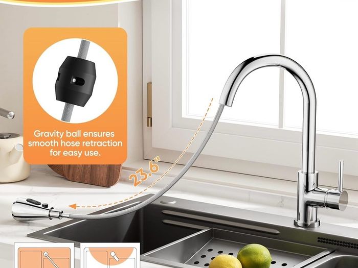 Premium pull out kitchen tap NEW
