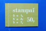 Ireland 1977.50p Three Pane Definitive Stamp Booklet.MNH.