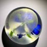 Glass Paperweight - Blue Crocus Flower Image 4