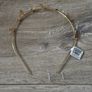 Claires Gold Butterfly Headband Image 2