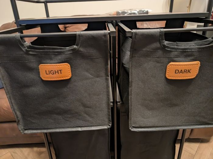Laundry Basket With Dividers