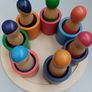 Wooden Toy Peg dolls (1507)(A3) mr 3 Image 4
