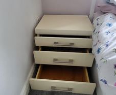 Bedside lockers