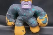 Heroes of Goo Jit Zu Marvel Hero Pack Thanos Stretchy Action Figure Toy 8" Tall
