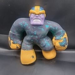 Heroes of Goo Jit Zu Marvel Hero Pack Thanos Stretchy Action Figure Toy 8" Tall