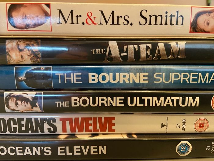 DVD bundle 6 action titles