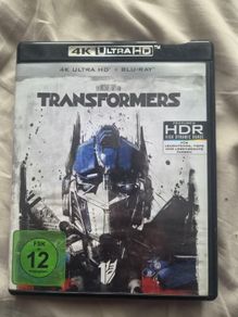 Transformers 4k Ultra HD Blu-Ray plus Blu-Ray