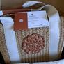 Lisa & Co Raffia Tote Bag Image 2