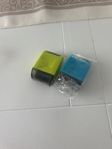 Address Blocker Stamp,Lindastas Wide Roller Stamp,Including 3-Pack Refills Confidential Roller Stamp, Data Defender Anti Theft and Privacy Safety