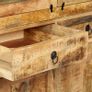 High board 100x40x175 cm Solid Mango Wood Image 8