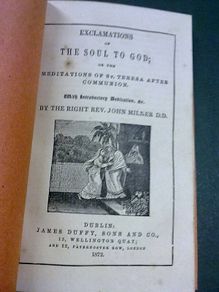 Irish chapbook Exclamations Of The Soul To God Dublin Ireland James Duffy 1872
