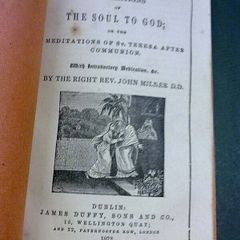 Irish chapbook Exclamations Of The Soul To God Dublin Ireland James Duffy 1872