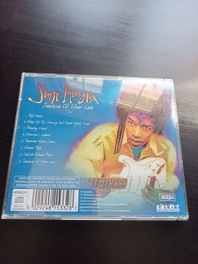 Jimi Hendrix - Sunshine of Your Love CD