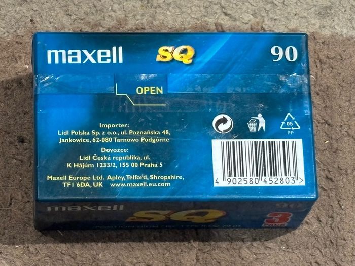 Maxell Sq audio cassettes (brand new)